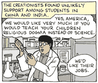 Study Creationism - forget
about a good job!