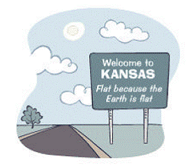The Flat Earth
                Society is alive and well at the Kansas School Board