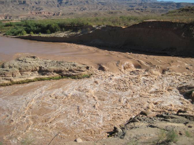 West side of Superimposition Rapid (Pearce Ferry              Rapid)