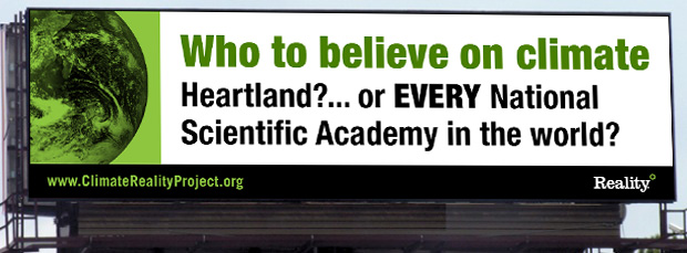 Climate Reality Billboard