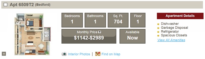 Floor plan of 6509 Quiet Hours Apt. 102