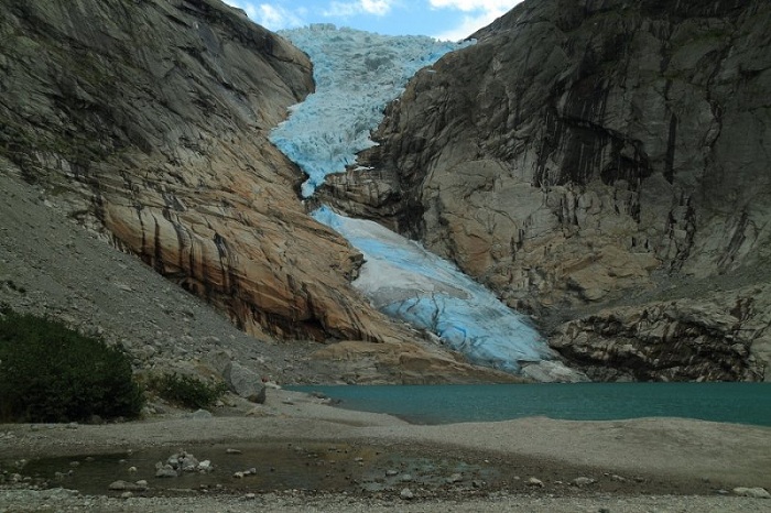 Briksdal Glacier in 2011