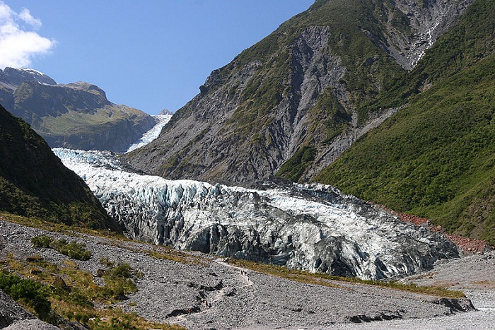 The Fox Glacier in 2007