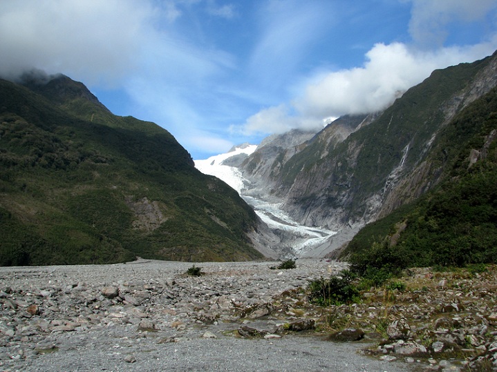 The Franz Josef Glacier in 2011.