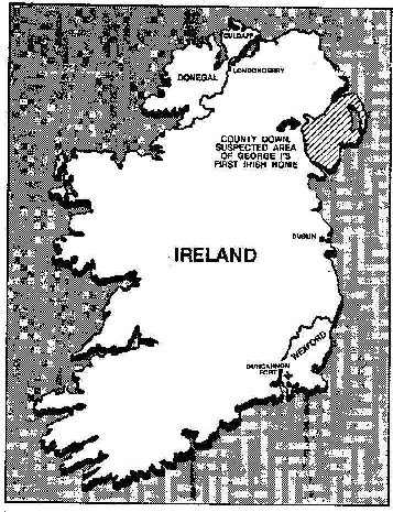 Map of Ireland