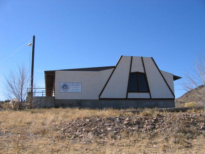 The northeast end of Patriot Bible University