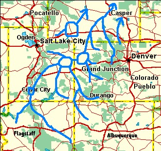 Generalized river systems during the
            Eocene