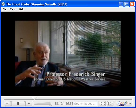 Fred Singer was never a Former Director, US
          National Weather Service