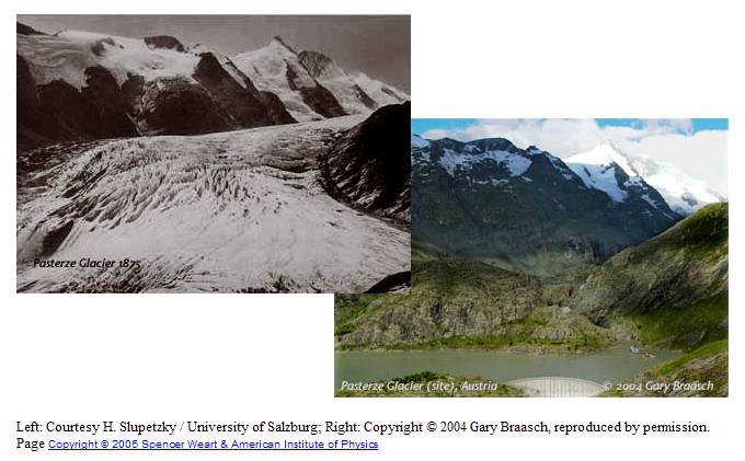 The Pasterze Glacier is the longest glacier in
          Austria.