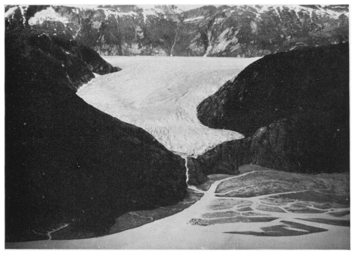 A 1934 view of the Hole-in-the-Wall Glacier