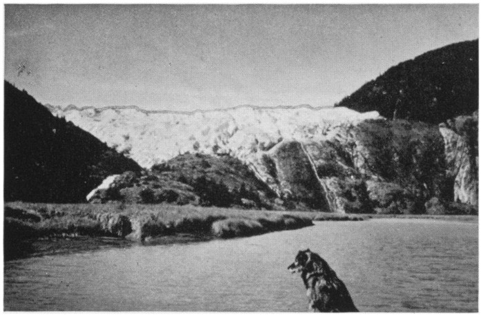 A 1941 view of the Hole-in-the-Wall Glacier