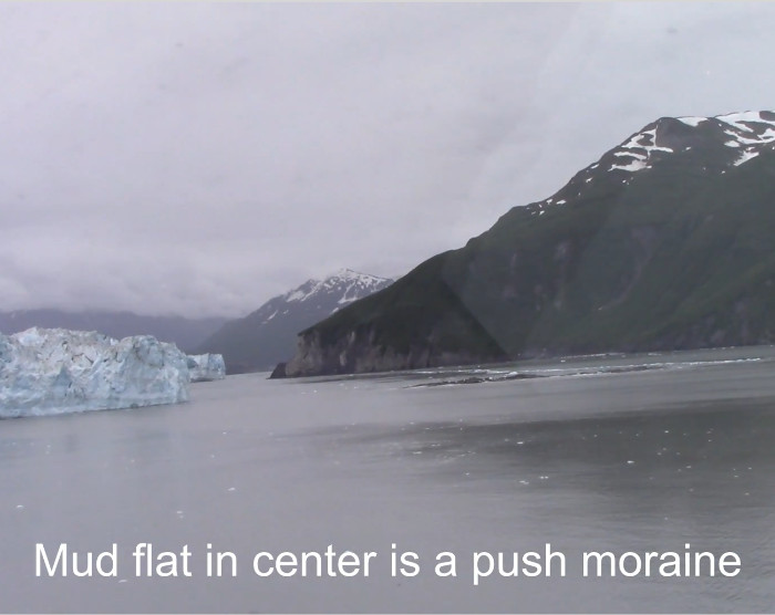 A 2017 view of the Hubbard Glacier